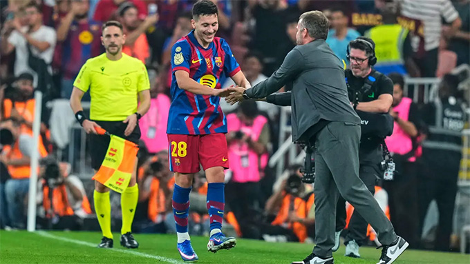 Roony Bardghji có thể là nhân tố chính trong dự án lâu dài của Barca
