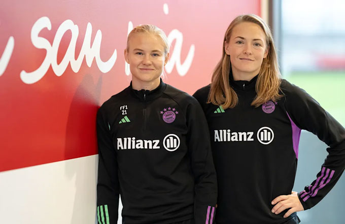 Pernille Harder và Magdalena Eriksson đã đính hôn