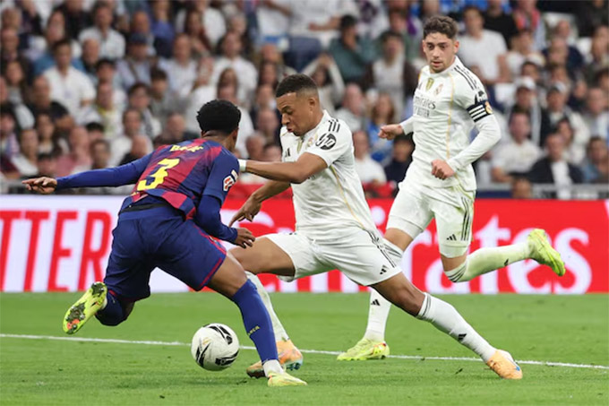 Mbappe chưa có thể lực tốt nhất cho trận El Clasico