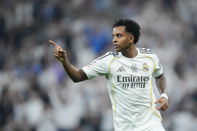 Rodrygo đang khiến Real Madrid kinh ngạc