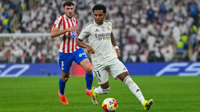 Rodrygo đã chơi rất hay trước Atletico