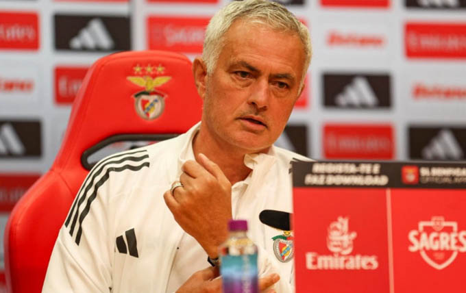 Mourinho tức giận sau thất bại của Benfica