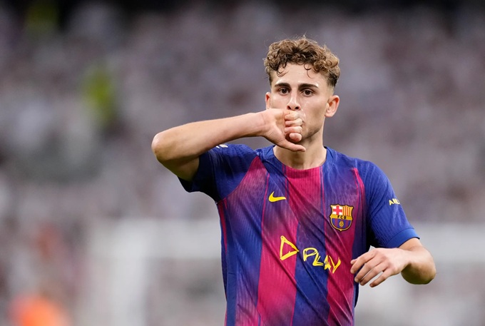 Fermin Lopez liên tiếp tỏa sáng trên hàng công Barca những trận gần đây