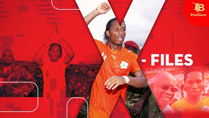 Cựu tiền đạo Didier Drogba của Chelsea được xem là sứ giả của hòa bình