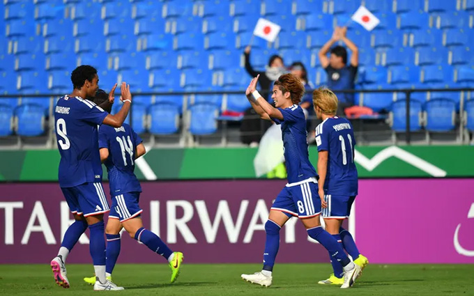 U23 Nhật Bản sớm vào tứ kết