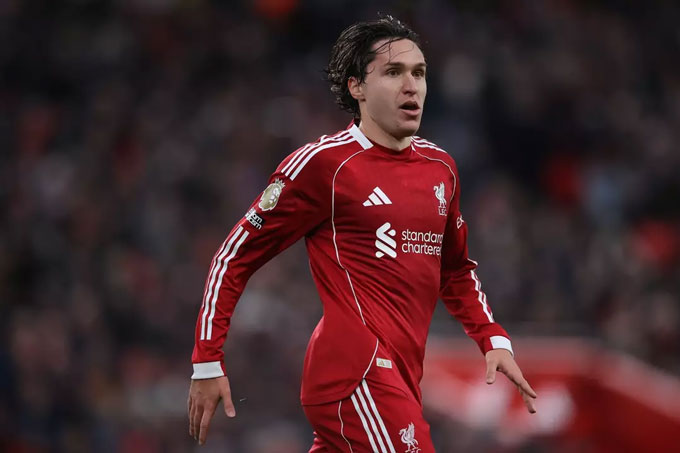 Chiesa đang muốn rời Liverpool ngay tháng 1