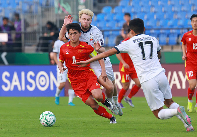 U23 Việt Nam quyết tâm thi đấu trước U23 Saudi Arabia - Ảnh: Ted Trần TV 