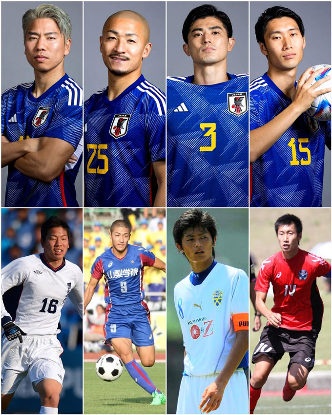 Rất nhiều tuyển thủ Nhật Bản trưởng thành từ bóng đá học đường