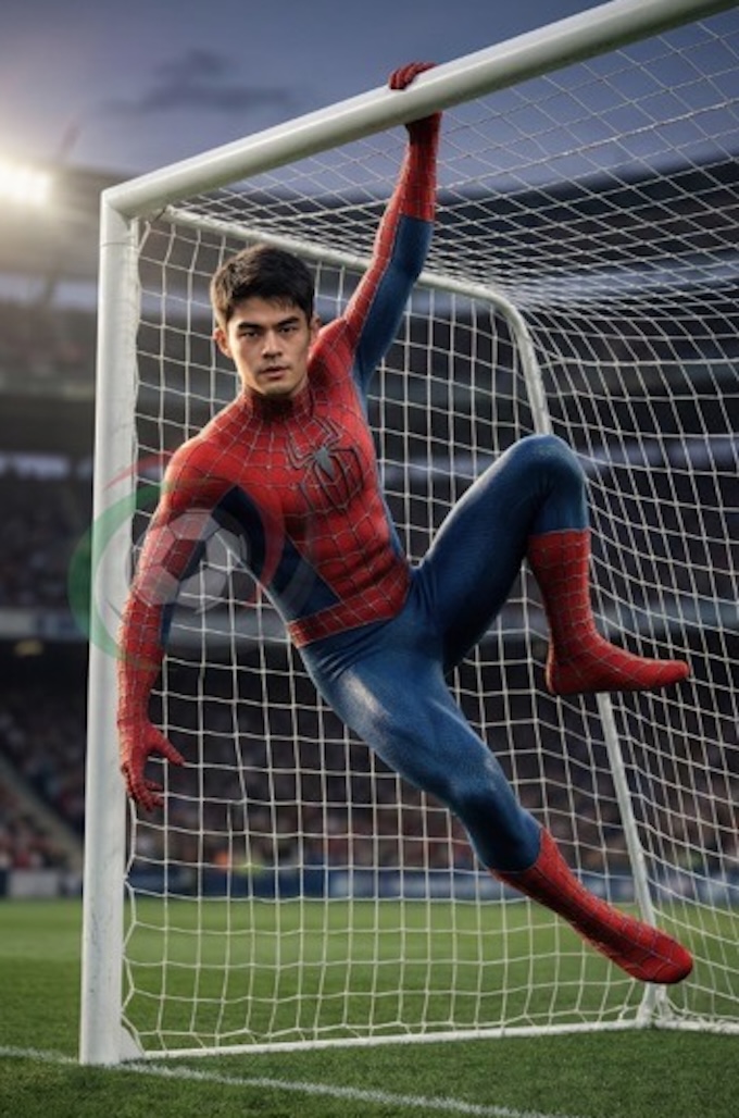 Trung Kiên được ví như người nhện của U23 Việt Nam 