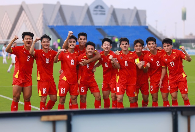 U23 Việt Nam giúp NHM thêm tin vào tương lai của bóng đá Việt. Ảnh: Ted Trần 