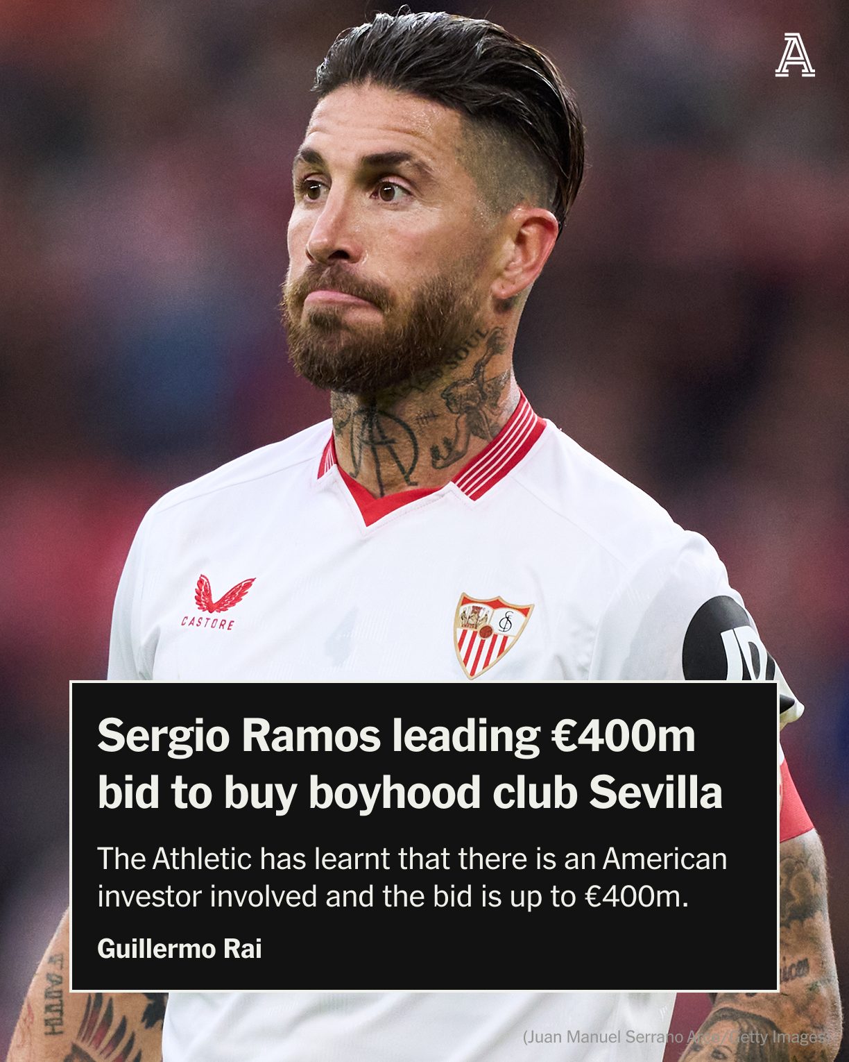 Sergio Ramos đưa ra mức giá 400 triệu euro mua lại Sevilla