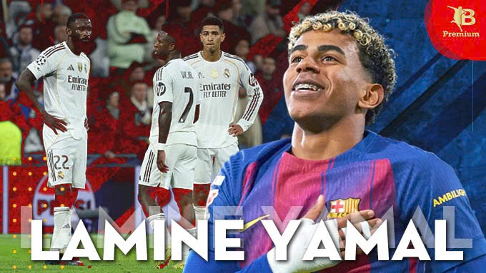 Lamine Yamal đang truyền tinh thần tự tin để Barca áp đảo Real Madrid ở các giải đấu quốc nội