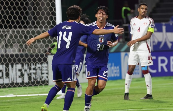 U23 Nhật Bản toàn thắng 