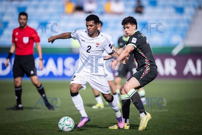 Trận đấu diễn ra khá nhàm chán trong hiệp 1. Ảnh: AFC 