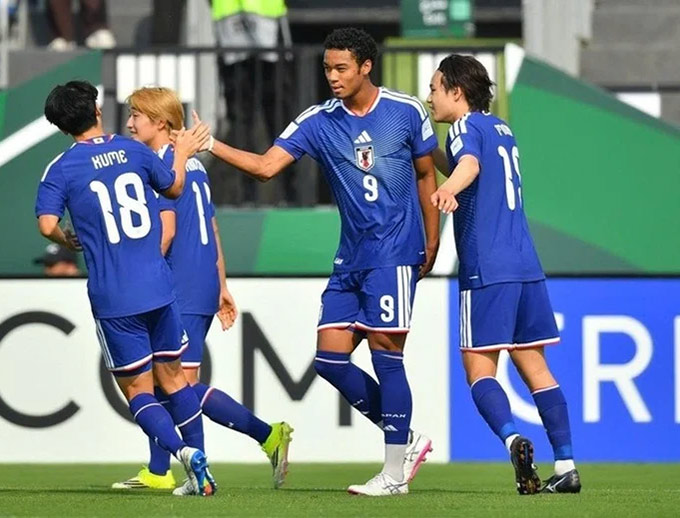 U23 Nhật Bản tiếp tục trình làng thế hệ mới 