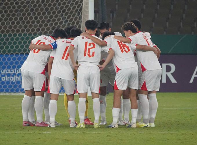 U23 Việt Nam cần tiếp nối sự tự tin ở vòng tứ kết - Ảnh: Ted Trần TV 