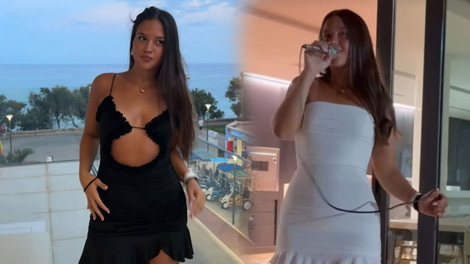 Morena Messi vừa xinh đẹp vừa hát hay