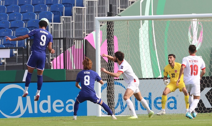 Một pha tấn công của cầu thủ Nhật Bản - Ảnh: AFC 