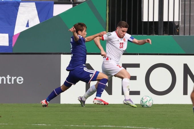 U23 Nhật Bản và U23 Jordan thi đấu ngang ngửa ở hai hiệp đấu chính - Ảnh: AFC