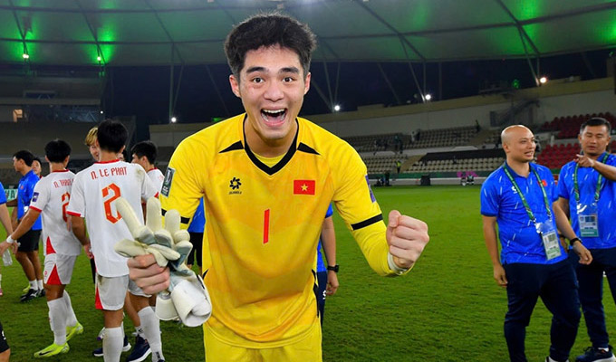 Trung Kiên có trận đấu cực xuất sắc trước U23 Saudi Arabia