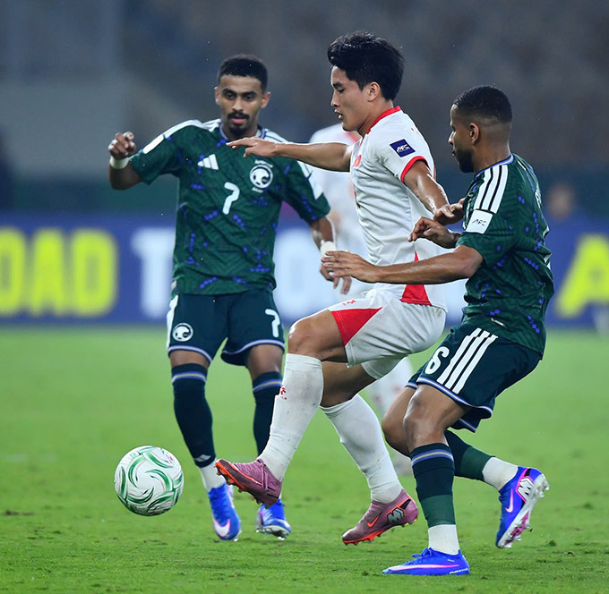 U23 Việt Nam có kết quả tốt trên sân Prince Abdullah Faisal 