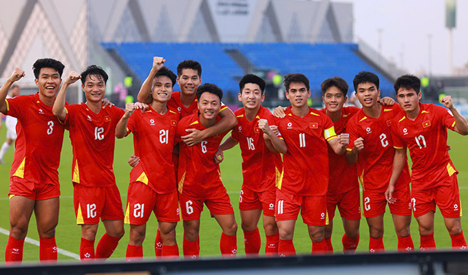 U23 Việt Nam gần như sẽ sử dụng bộ khung quen thuộc ở trận tứ kết gặp U23 UAE - Ảnh: Ted Trần TV 