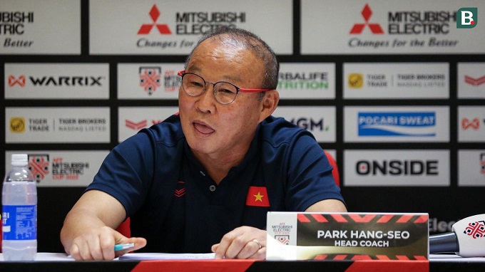 HLV Park Hang Seo. Ảnh: Bola 