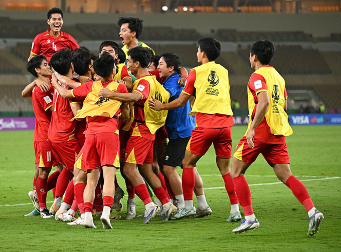 U23 Việt Nam vào bán kết U23 châu Á 2026 - Ảnh: Ted Trần TV 