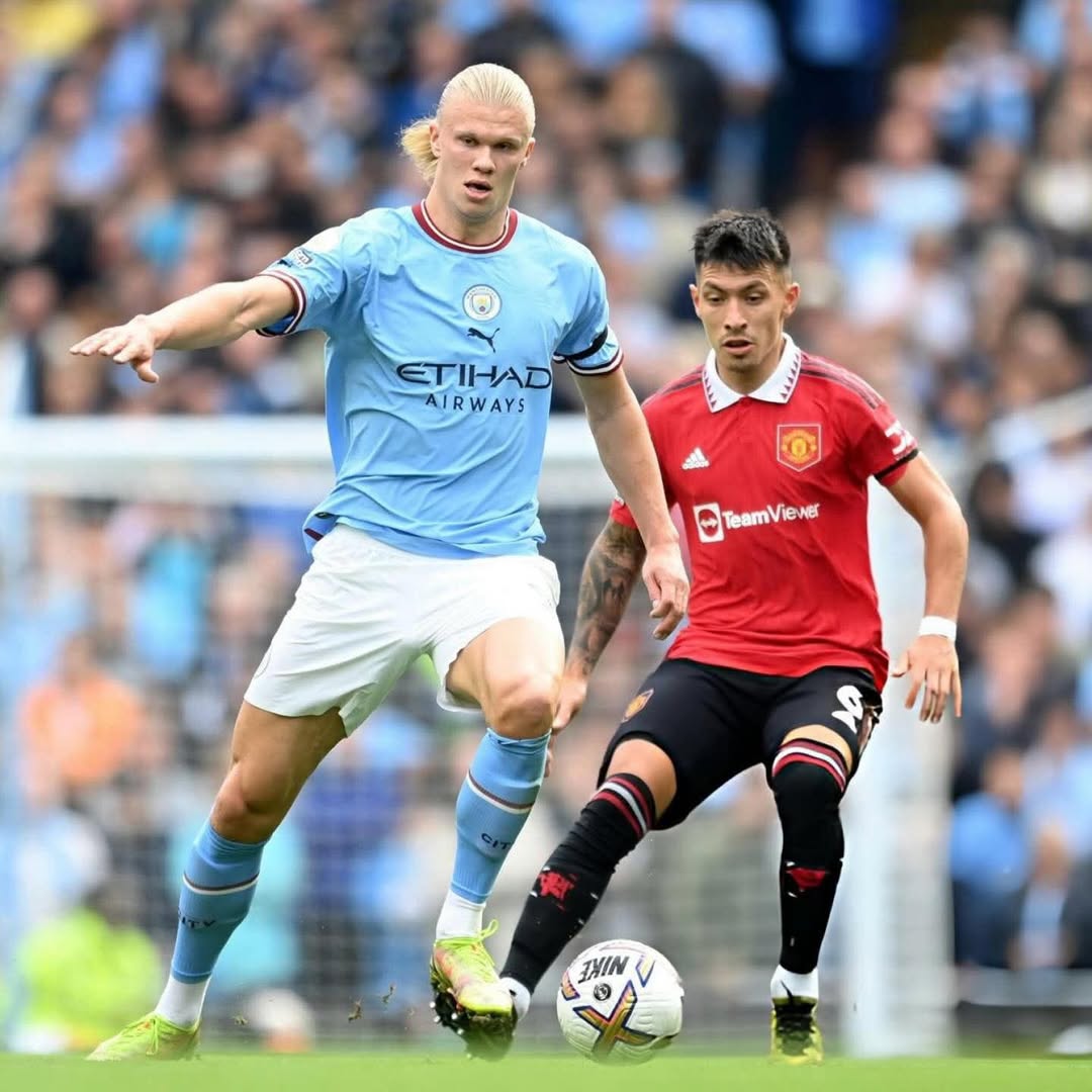 Haaland không ghi bàn trong 5 trong 6 trận phải đối đầu với Martinez  tại derby Manchester