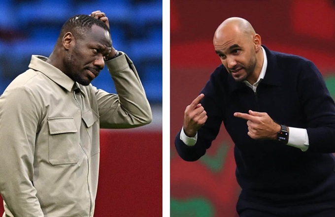 Cuộc so tài rất đáng chờ đợi giữa HLV trưởng của Senegal và Morocco