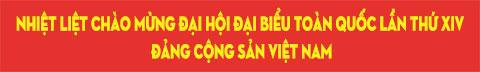 Chào mừng đại hội Đảng các cấp lần thứ XIV