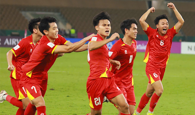 U23 Việt Nam được xem là thử thách lớn nhất của U23 Trung Quốc - Ảnh: Diệp Nam 