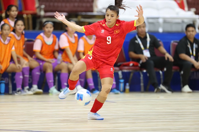 ĐT futsal nữ Việt Nam đã giành cú đúp vô địch trong 2 năm qua. Ảnh: Đức Cường 