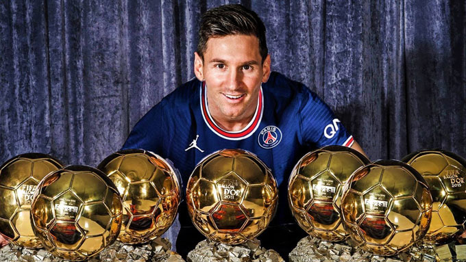 Messi áp đảo về số lượng QBV