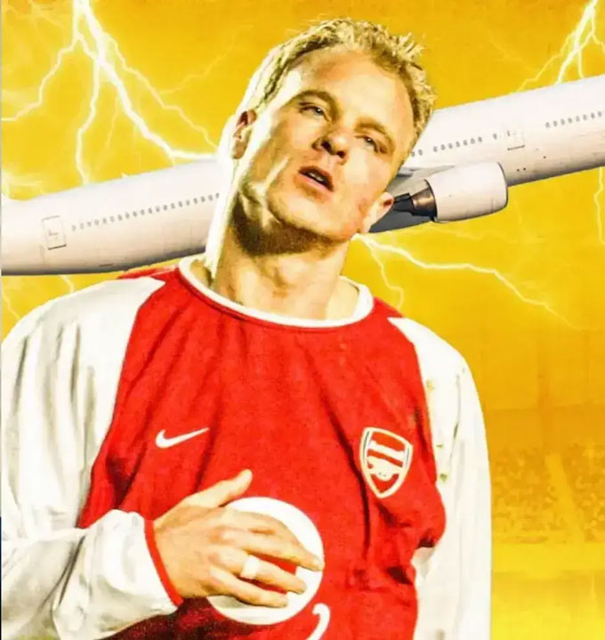 Nếu không vì chứng sự máy bay, Bergkamp có thể còn vĩ đại hơn nữa