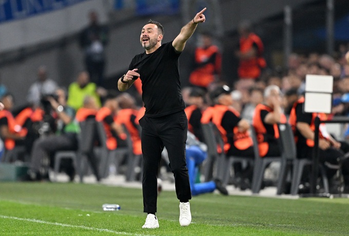 De Zerbi sẽ dẫn dắt Marseille đối đầu Liverpool của Mac Allister