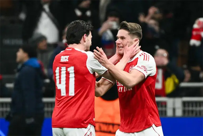 Gyokeres vào sân thay Jesus và ghi tuyệt phẩm cho Arsenal trên sân của Inter