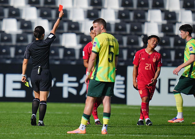 U23 Thái Lan bị loại từ vòng bảng ở 3 kỳ U23 châu Á liên tiếp - Ảnh: AFC 