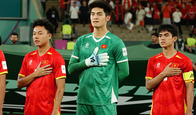 U23 Việt Nam không có được đội hình tốt nhất ở trận tranh hạng 3 với U23 Hàn Quốc - Ảnh: Diệp Nam