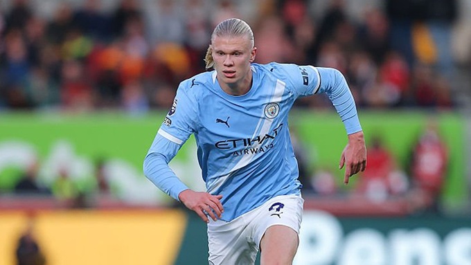Erling Haaland đã ghi 39 bàn thắng chỉ sau 36 trận đấu cho Man City