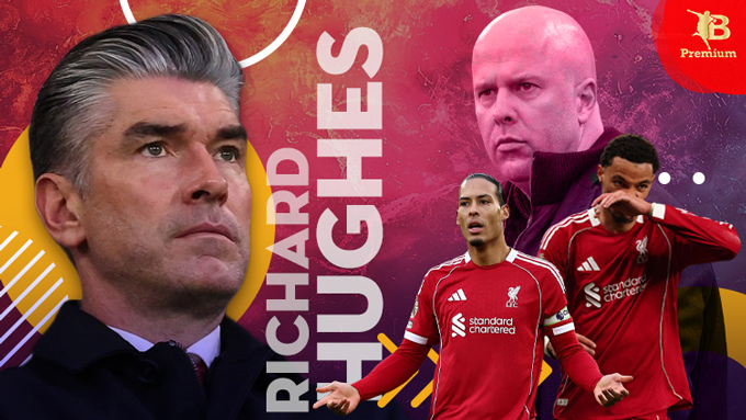 Richard Hughes phải chịu trách nhiệm cho mùa giải thảm họa của Liverpool?