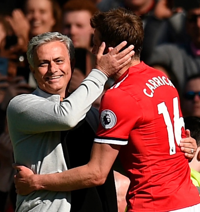 Tư duy của Carrick được Mourinho đánh giá rất cao