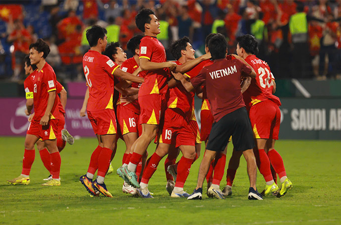 U23 Việt Nam được thưởng lớn sau khi giành HCĐ U23 châu Á 2026 - Ảnh: Ted Trần TV 