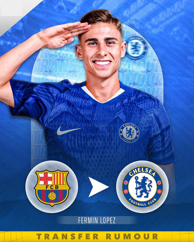 Chelsea sẵn sàng chi 100 triệu euro để chiêu mộ Fermin từ Barca