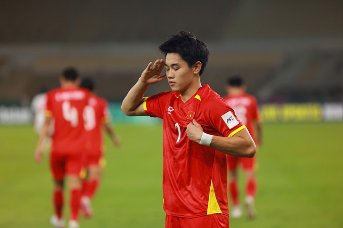 Đình Bắc là một trong những cầu thủ sáng giá của U23 Việt Nam