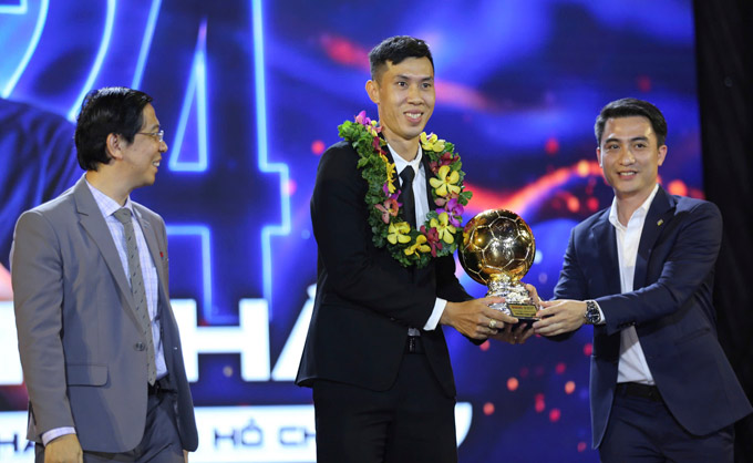 Thịnh Phát là chủ nhân của danh hiệu QBV futsal Việt Nam 2024