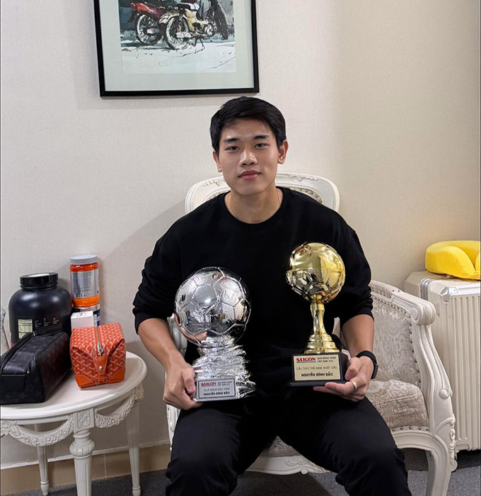 Đình Bắc cùng những danh hiệu có được trong năm 2025 