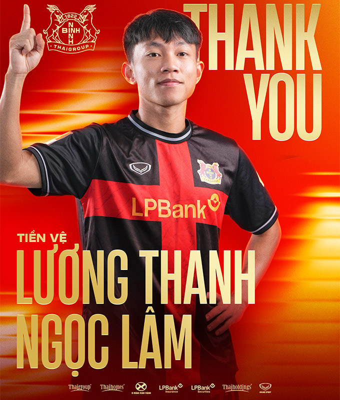 HAGL chiêu mộ tiền vệ cao 1m63 - Lương Ngọc Thanh Bình đến từ Ninh Bình 