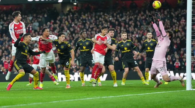 Arsenal của HLV Mikel Arteta vừa thua ngược MU 2-3