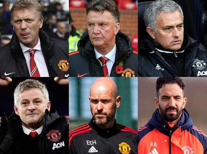 Nửa tá HLV tài danh đến rồi rời MU trong thất bại